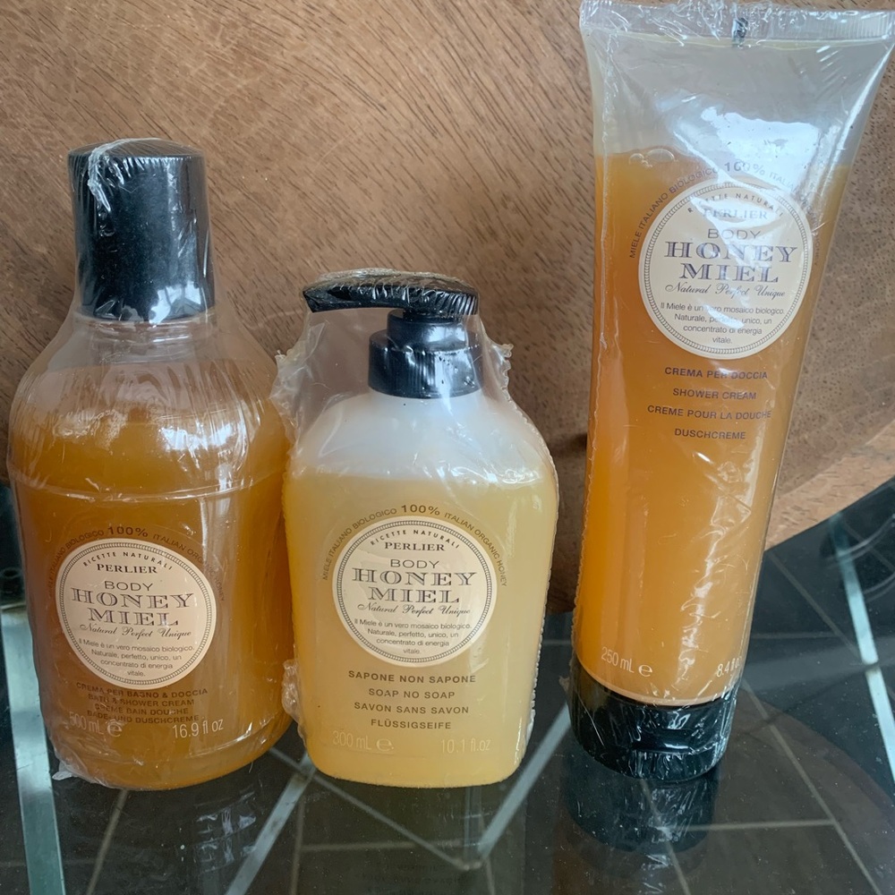 Set of 3 Perlier Honey Products